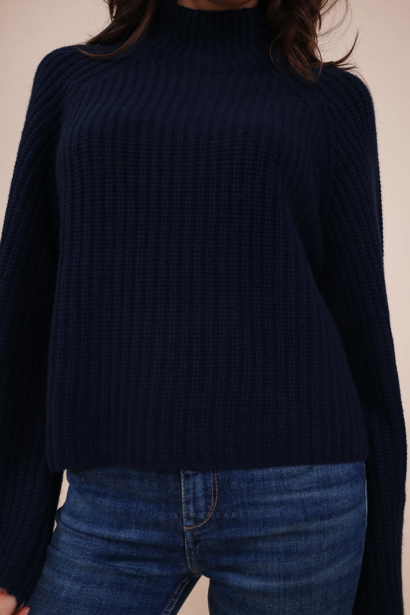 Herzensangelegenheit Pullover Knit Navy