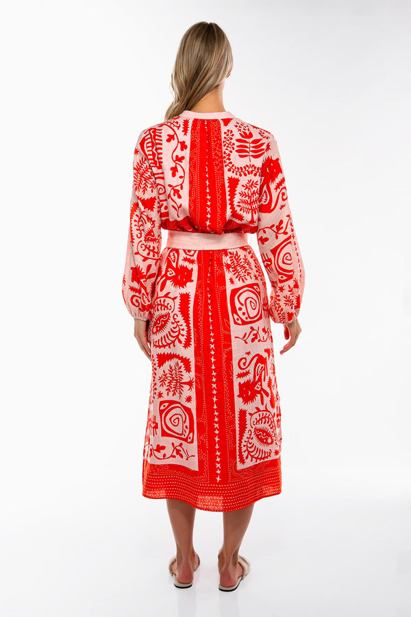IVI Collection Kleid Coral
