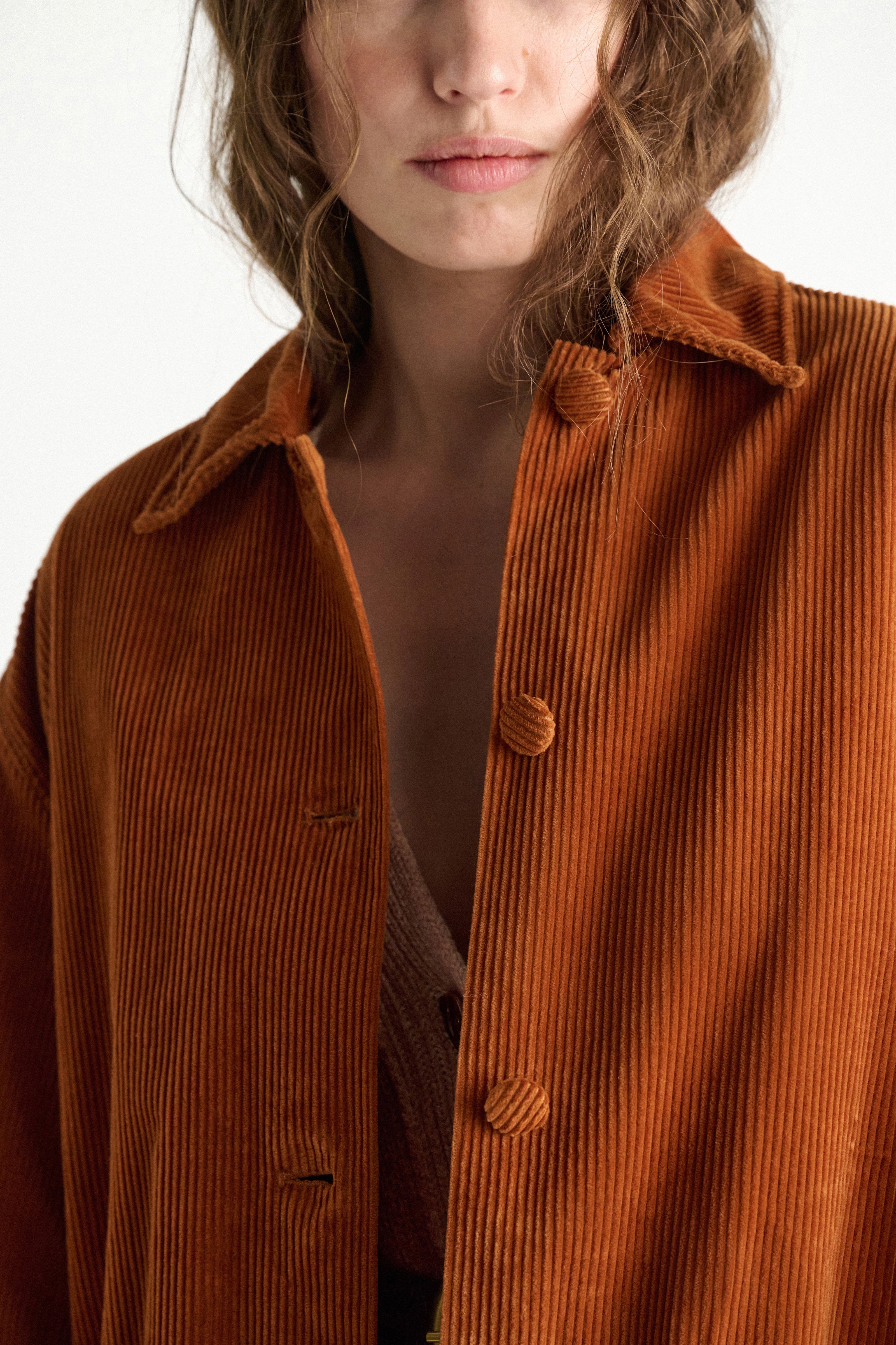 Dorothee Schumacher Jacke Modern Structure Copper