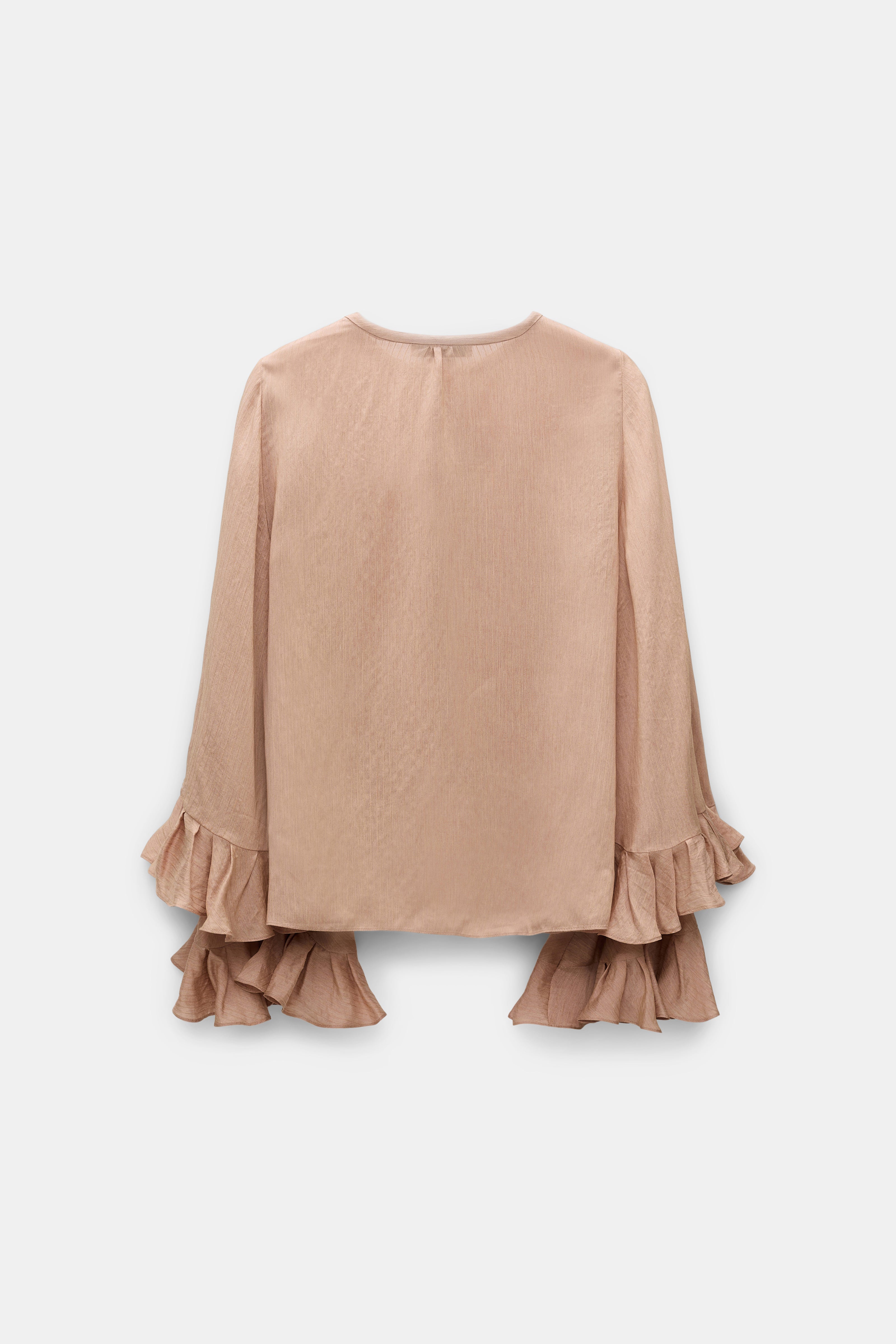 Dorothee Schumacher Bluse Soft Stripes Tan