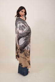 Friendly Hunting Scarf Patch Garden Eden Hazel