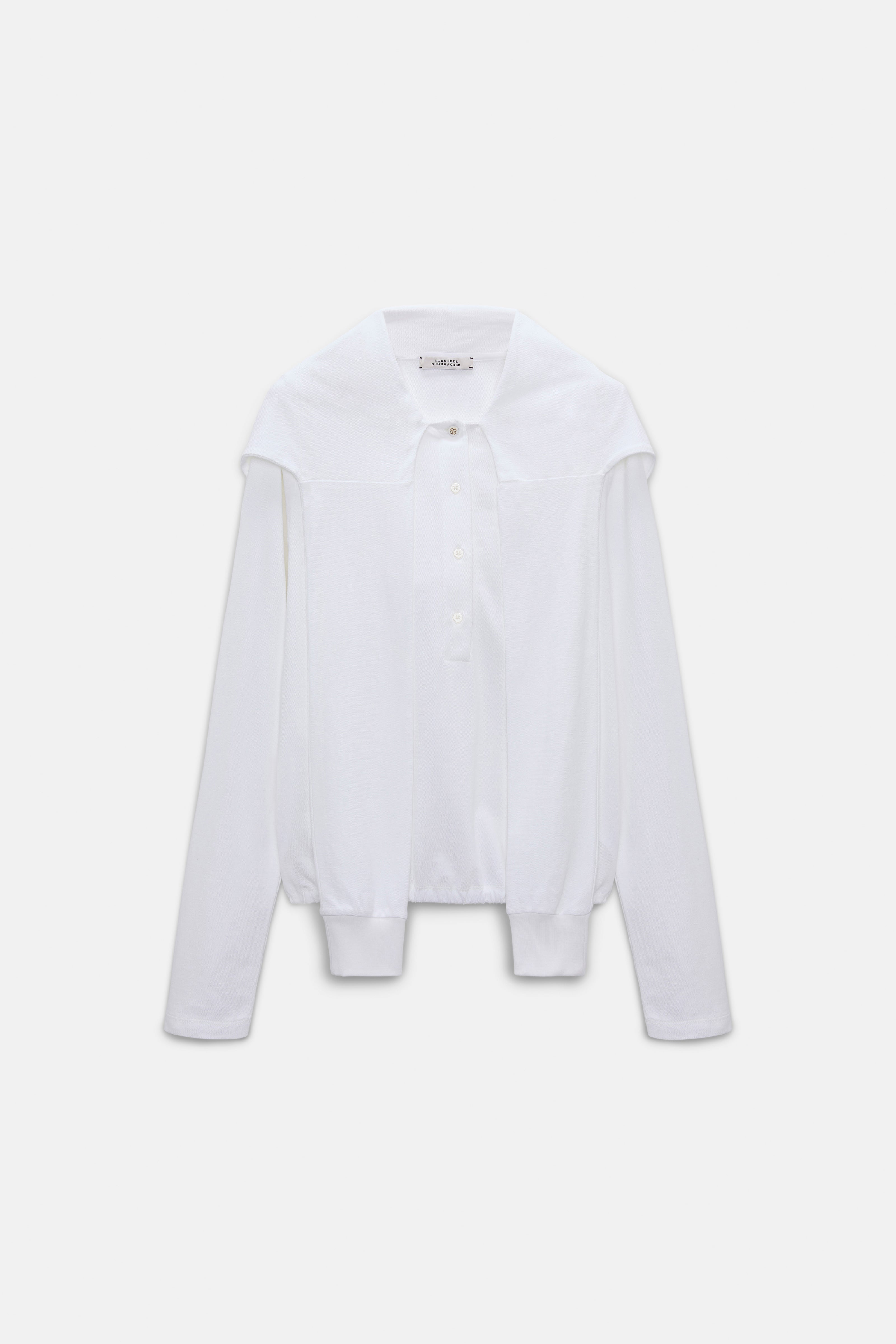 Dorothee Schumacher Shirt Sporty Romance White