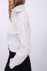 Herzensangelegenheit Half Zip Ermine