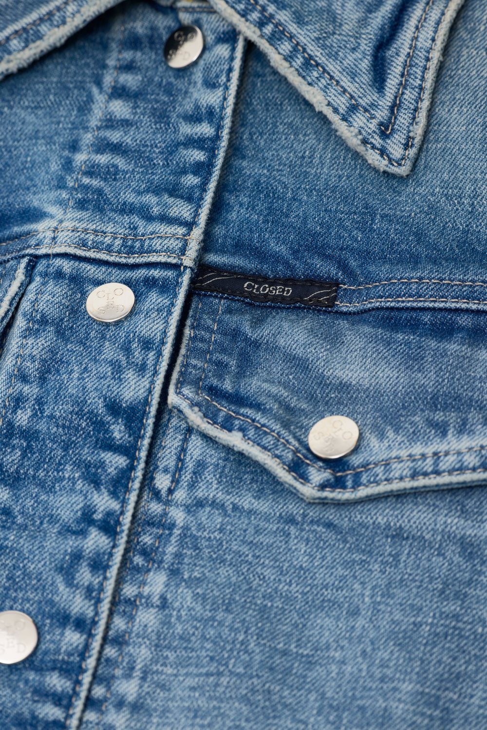 Closed Jacke Denim Crosshatch