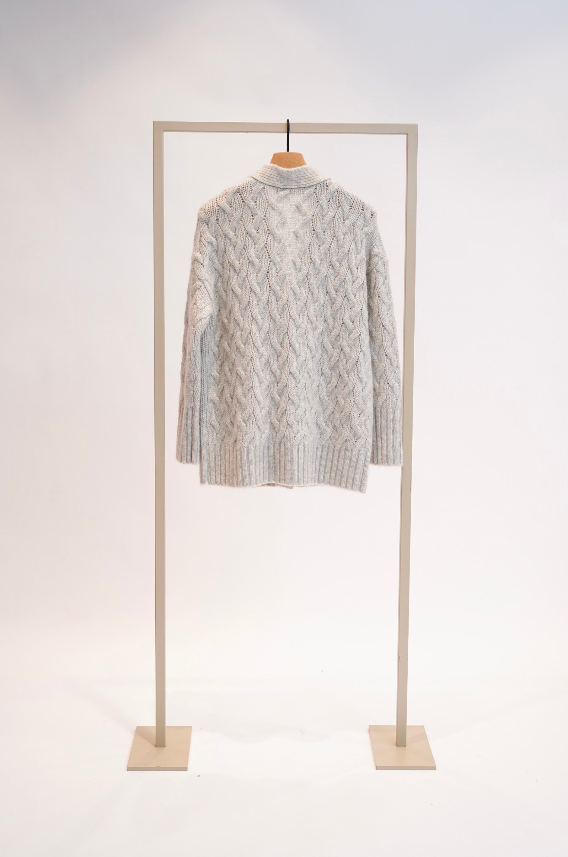 Herzens Cardigan Britta Limestone