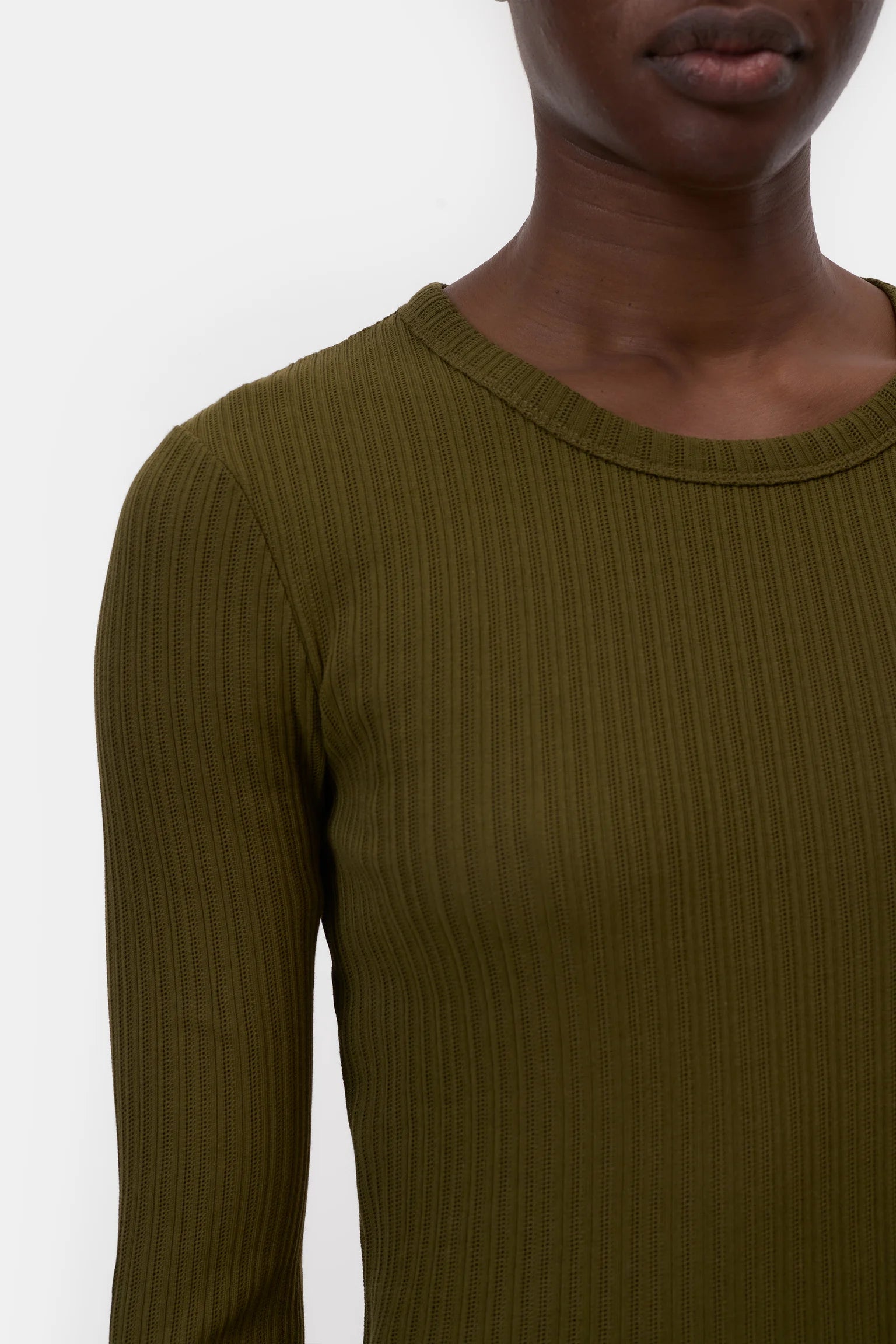 Closed Longsleeve Plain Deep Olive