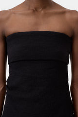 Closed Top Bandeau Black