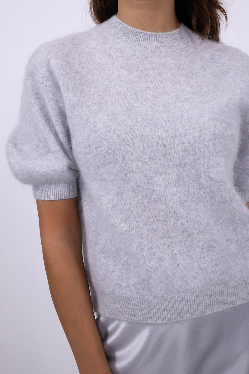 Matter of the heart Pullover Short Aluminium