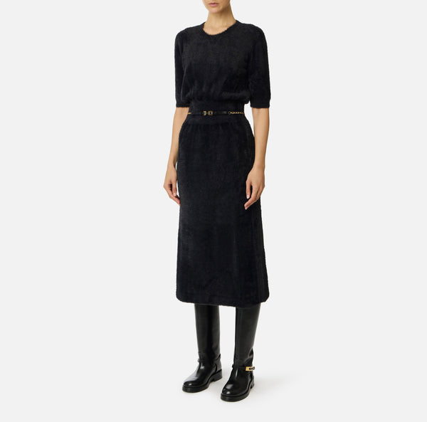 Elisabetta Franchi knit dress with belt