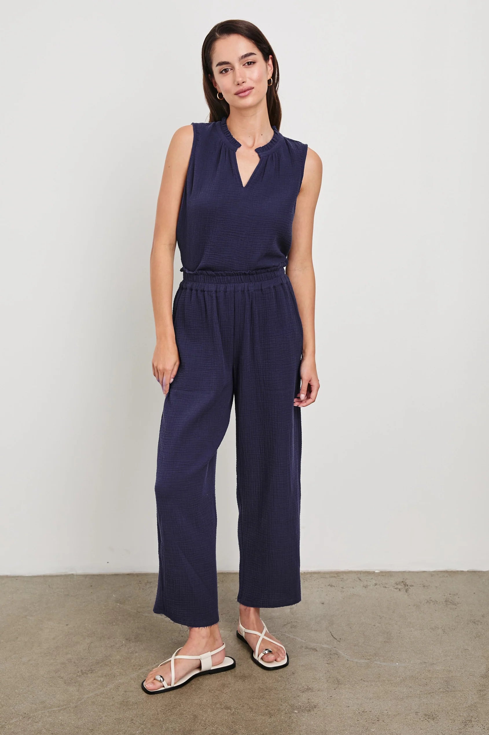 Rails Hose Leon Crop Admiral
