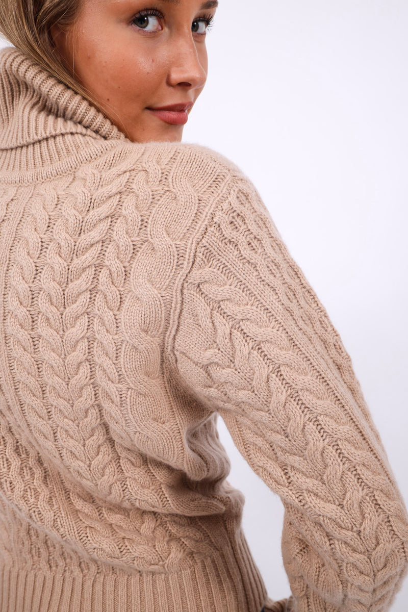 Cashmere Cardigan Lara Camel