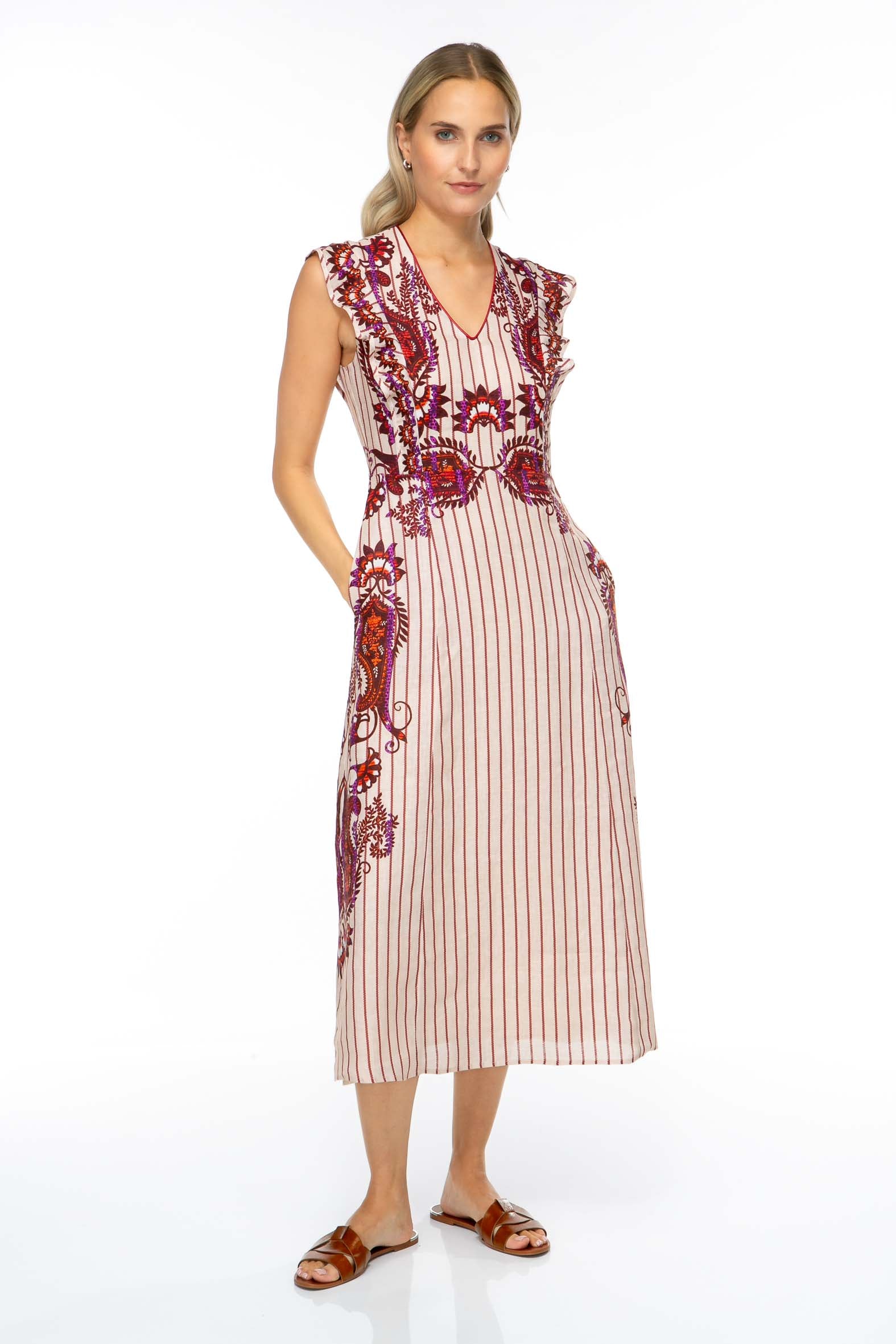 IVI Kleid Bamboo Paisley