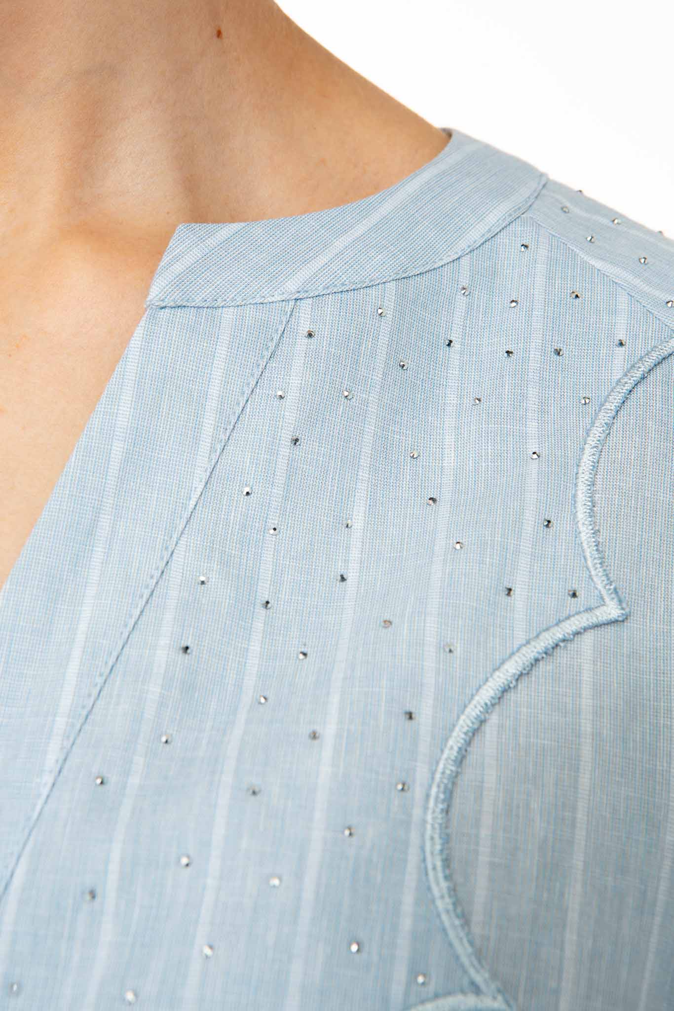IVI Bluse Cowgirl Sequins