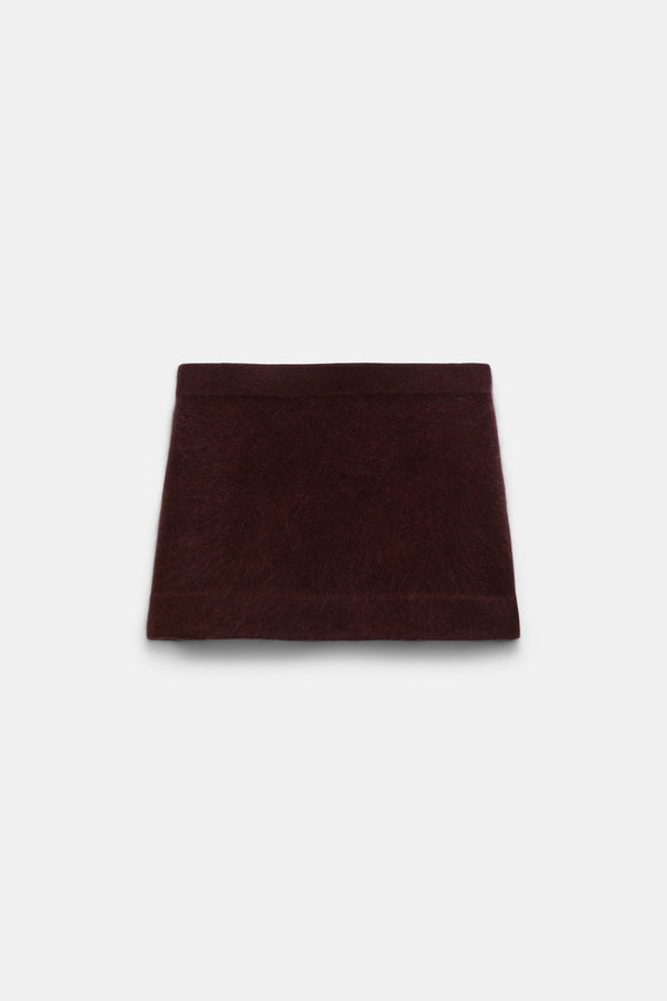 Dorothee Schumacher Skirt Fluffy Statement Choco