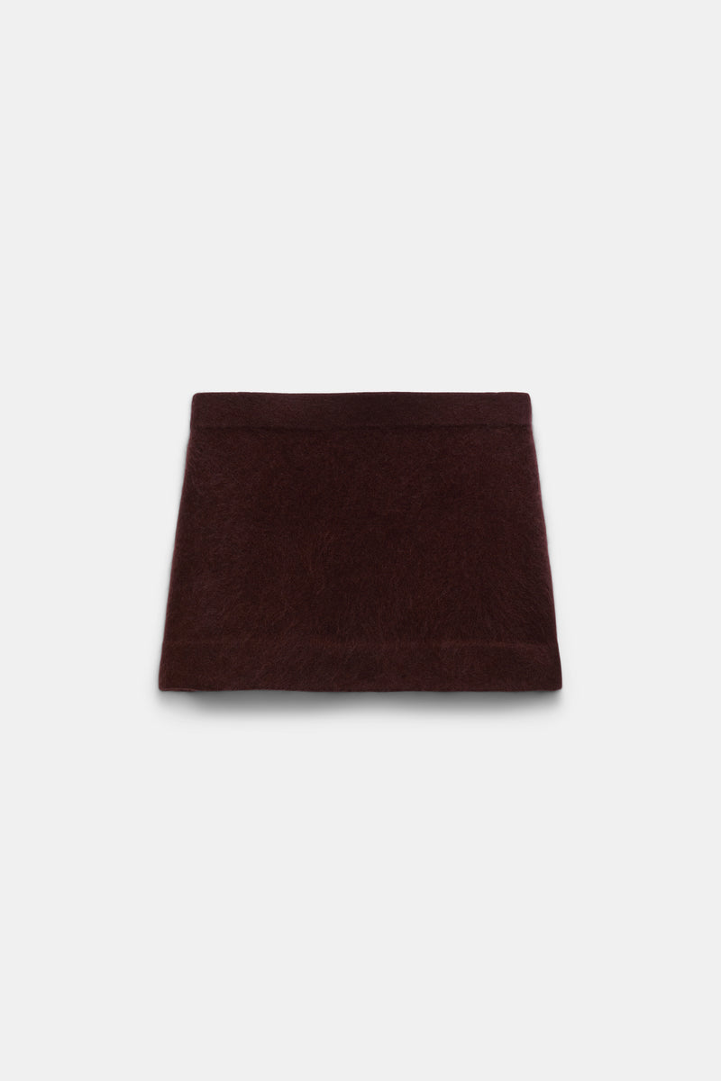 Dorothee Schumacher Skirt Fluffy Statement Choco