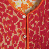 Friendly Hunting Vest Reversible Cheetah Rouge