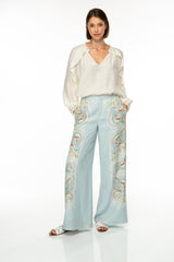 IVI Bluse Frill Off White