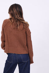 Cashette Cardigan Kaia Chestnut