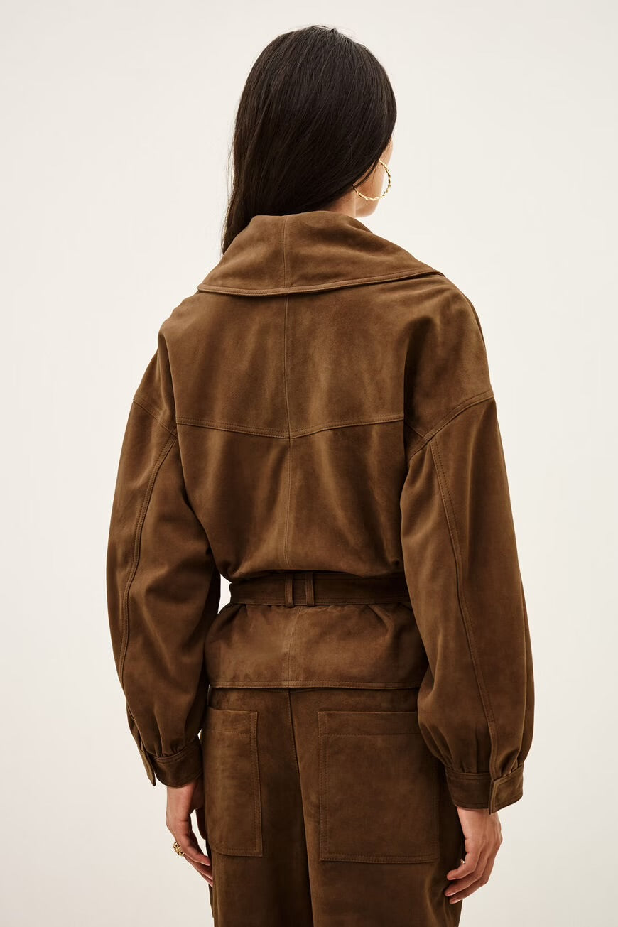 Ba&sh Wildlederjacke Manon