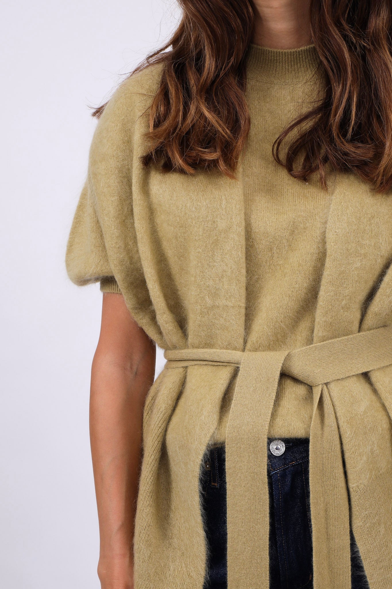 Herzens Cardigan Waist Khaki