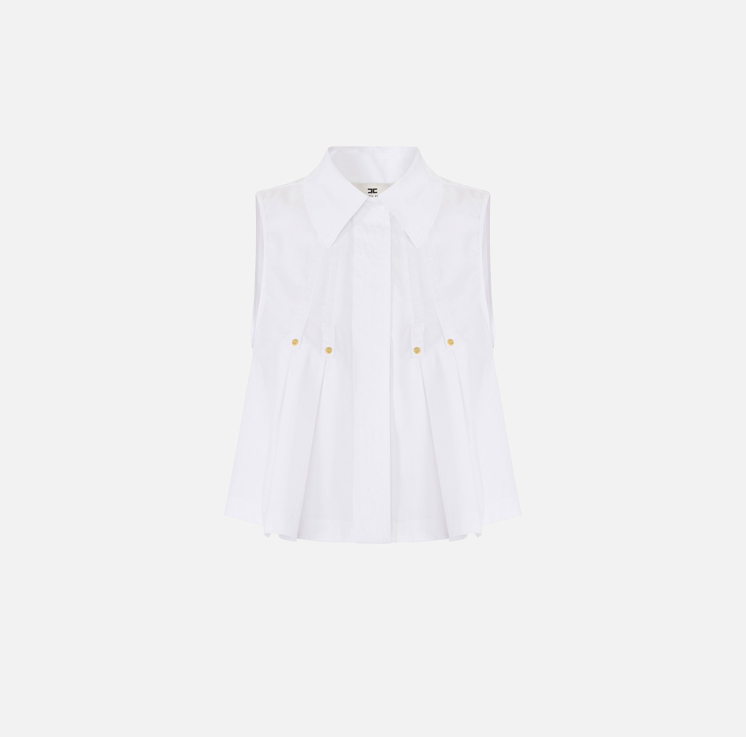 Elisabetta Franchi Poplin Blouse