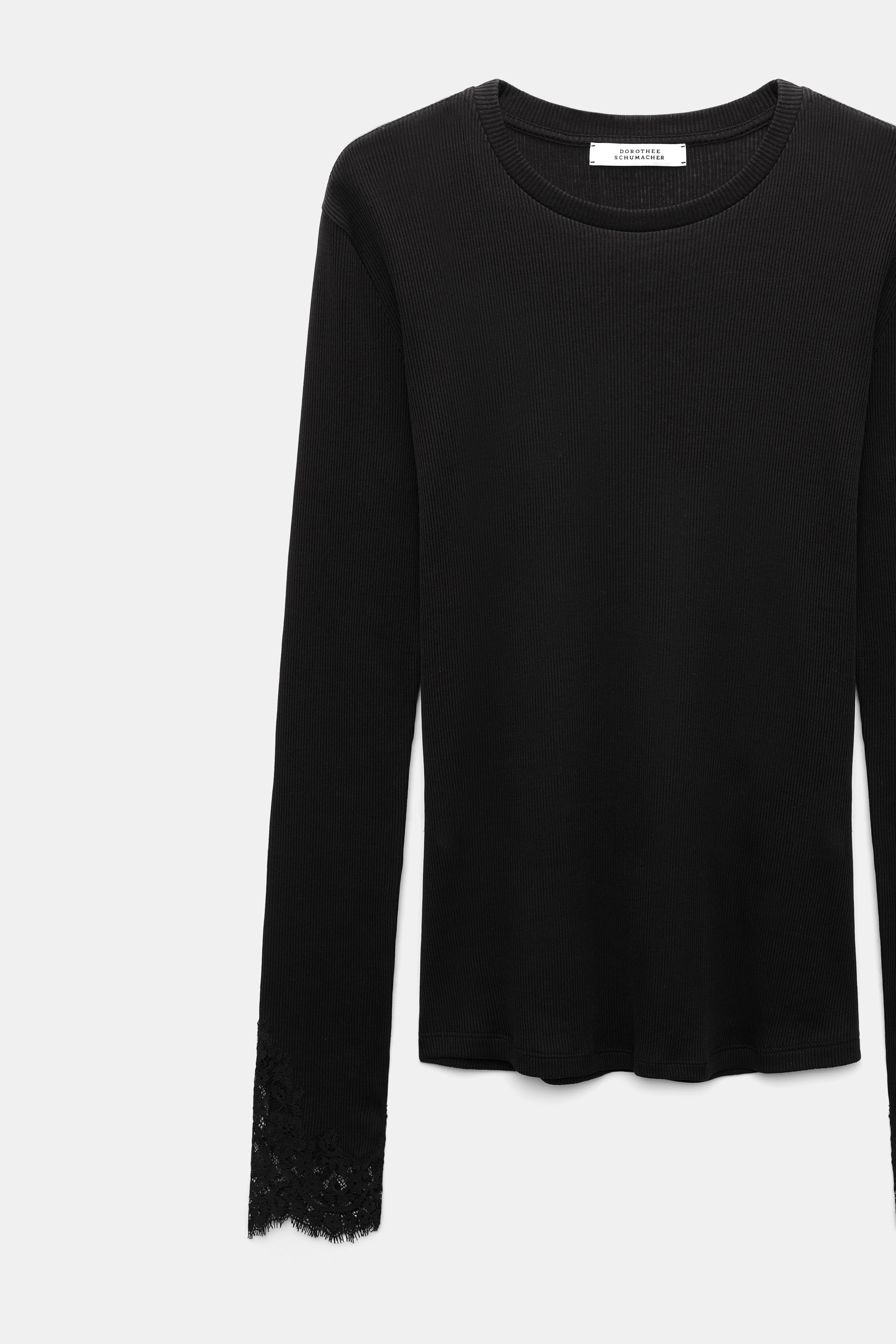 Dorothee Schumacher Shirt Pure Sleekness Black