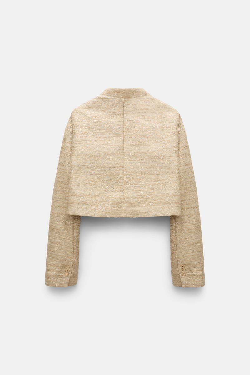 Dorothee Schumacher jacket shiny coolness