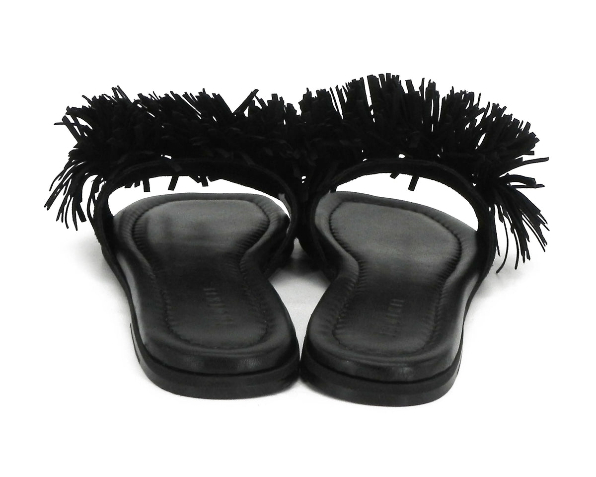 Inuikii Fringes Flower Black