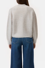 Closed cardigan beige