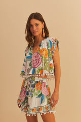 Farm Rio Blouse Bloom