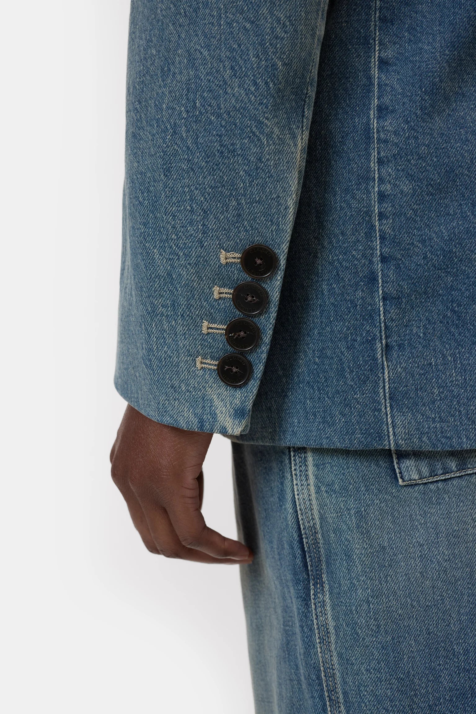Denim blazer