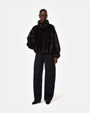 Apparis Bomber Mink Black