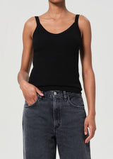 Agolde Tank Jordan Black