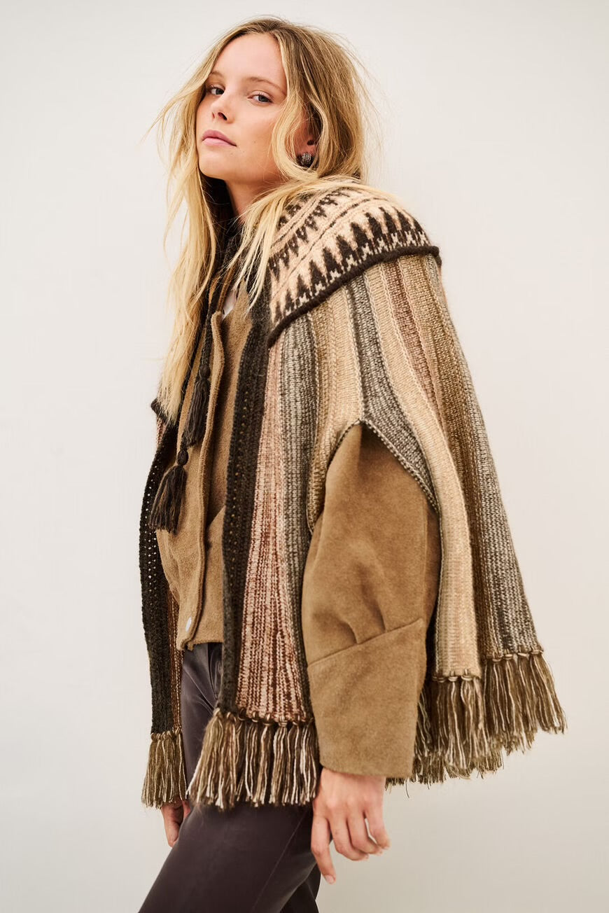Ba&sh Poncho Prato