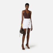 Elisabetta Franchi Top Cacao