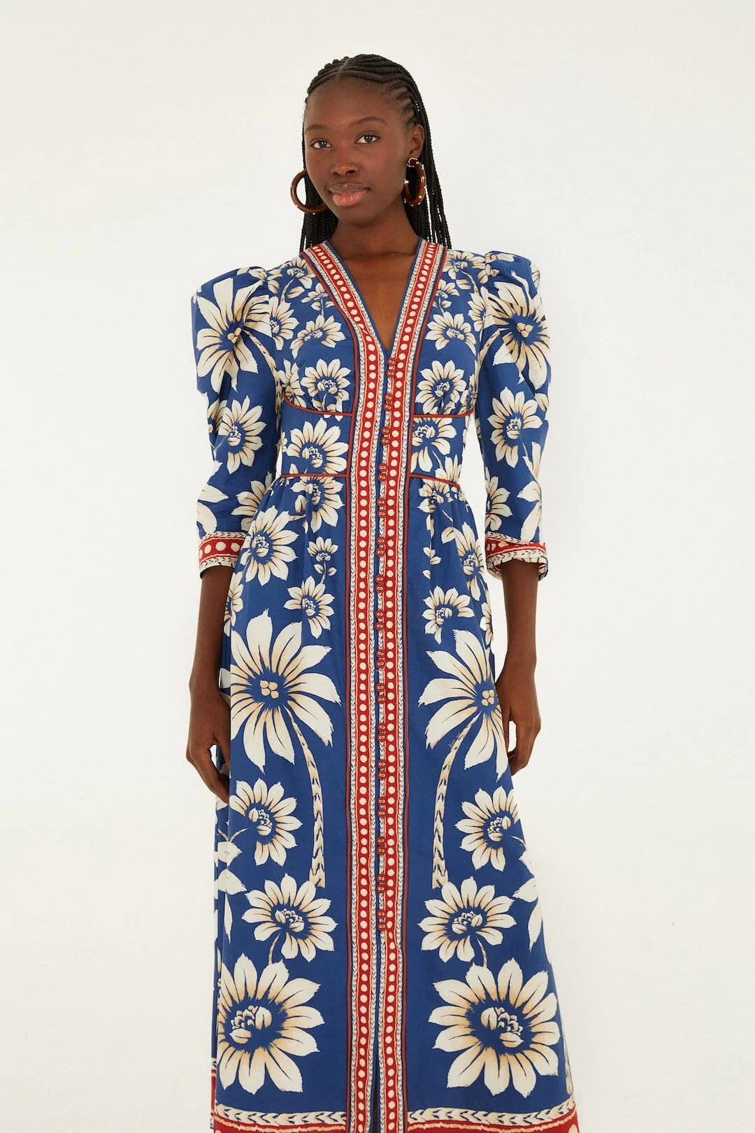 Farm Rio Kleid Puff Luna
