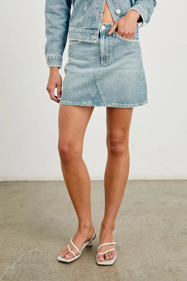 Rail denim skirt Laurel