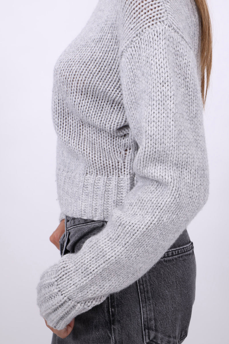 Herzensangelegenheit Pullover Strick Silver