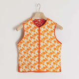 Friendly Hunting Vest Reversible Cheetah Rouge