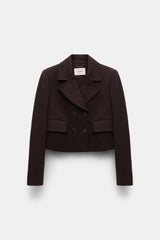 Dorothee Schumacher Jacket Emotional Essence Choco