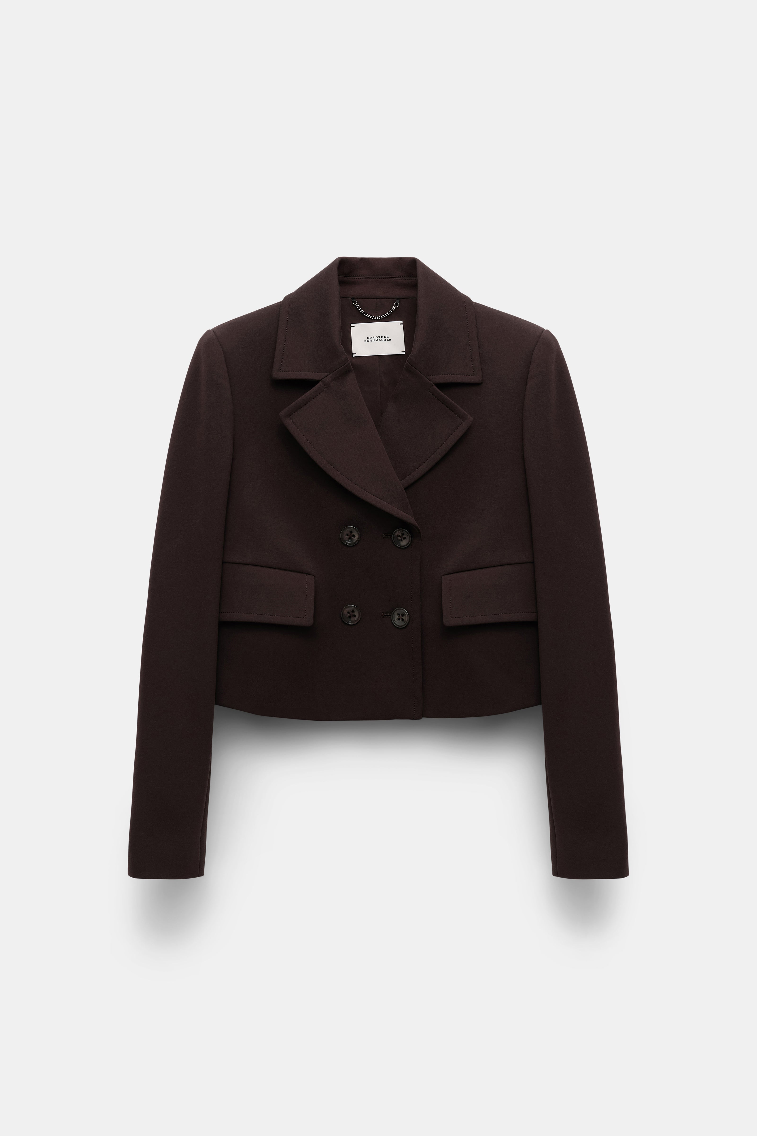 Dorothee Schumacher Jacket Emotional Essence Choco