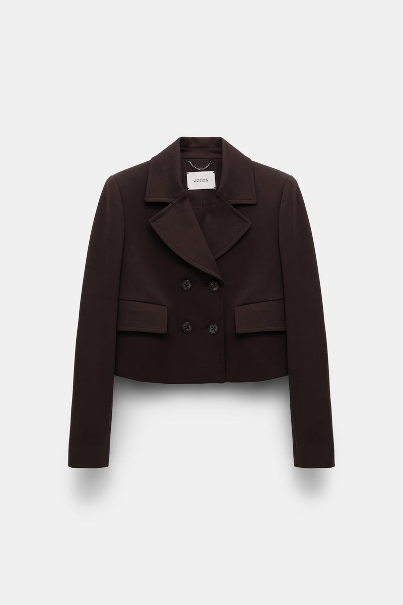 Dorothee Schumacher Jacket Emotional Essence Choco