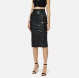 Elisabetta Franchi skirt emblem Nero