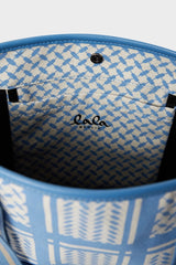 Lala Berlin Tote Carmela Heritage Stripe Blue
