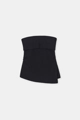 Closed Top Bandeau Black