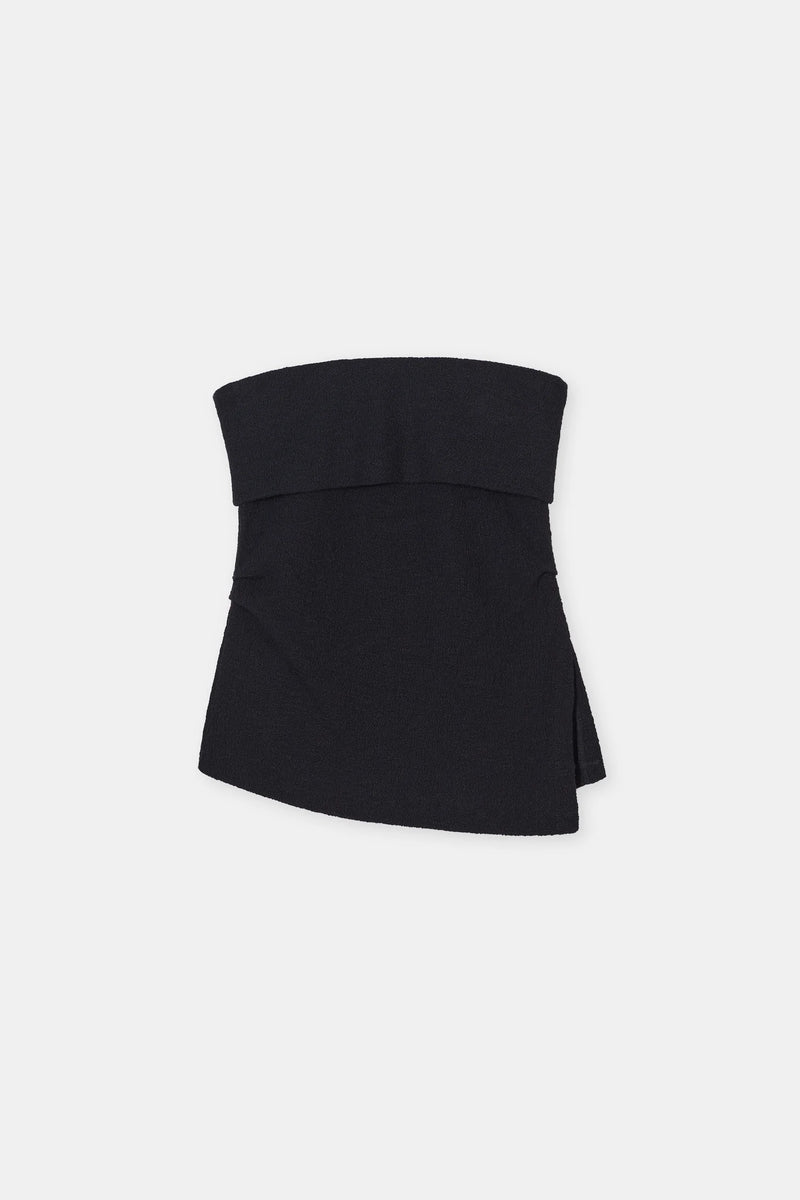 Closed Top Bandeau Black