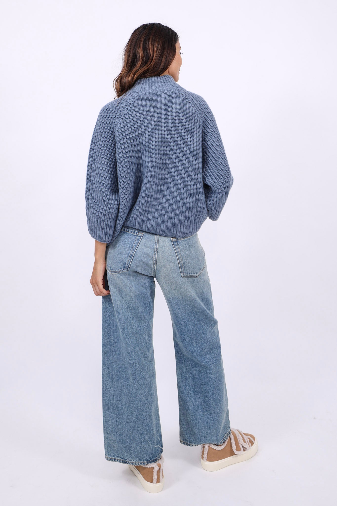 Heart Sweater Knit Dust