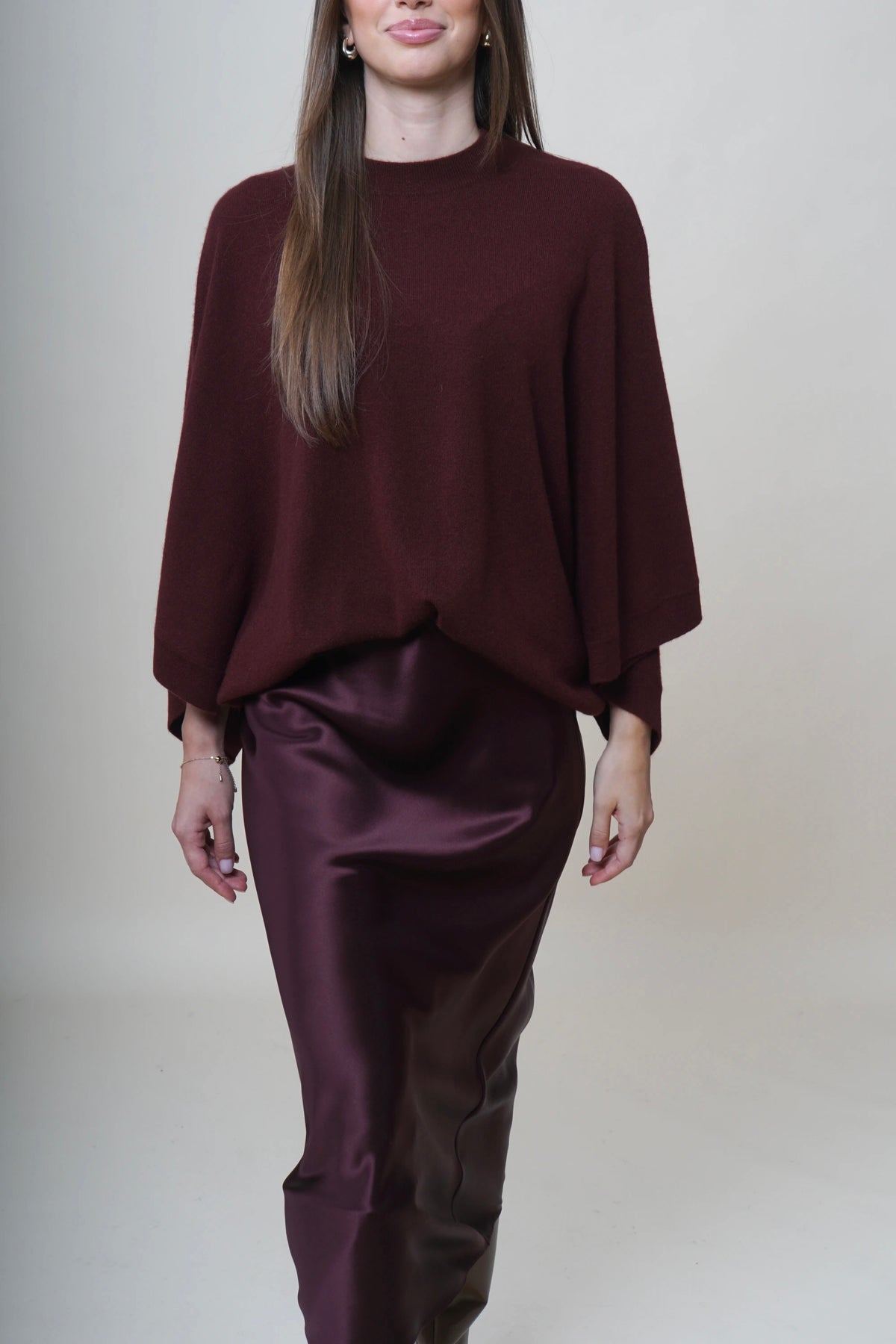 Herzens Pullover Kaja Burgundy