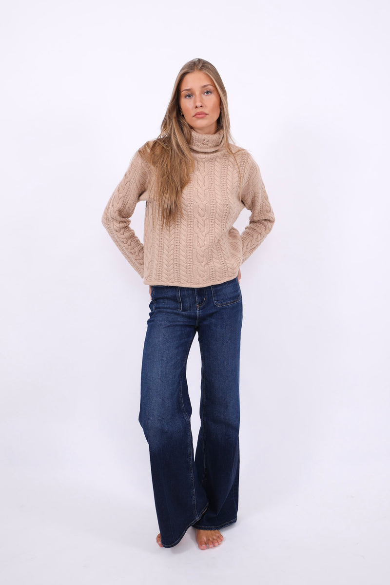 Cashmere sweater Cleo Camel