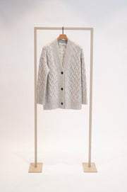 Herzens Cardigan Britta Limestone